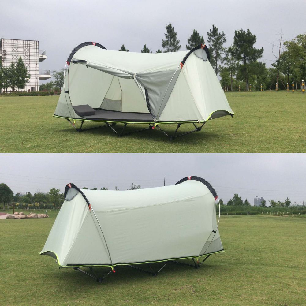 Описание Двухместная палатка раскладушка СF0940-2 из стального каркаса